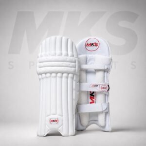 MKS Protest White batting Pads
